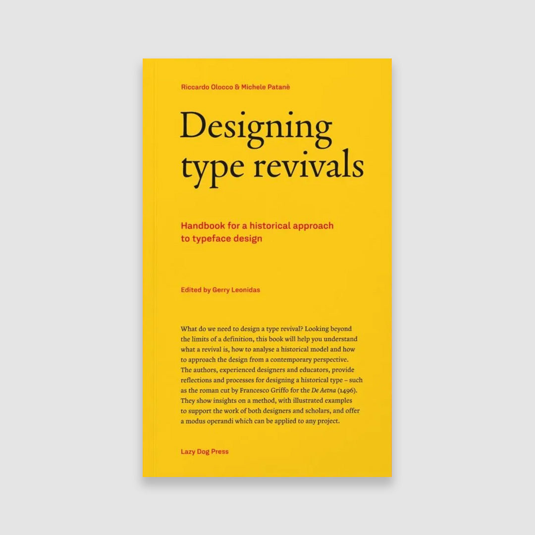 Designing Type Revivals