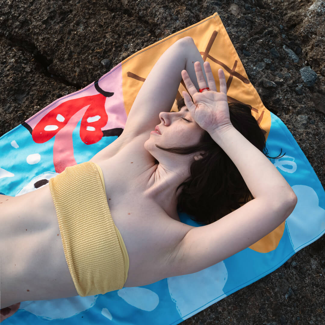 Lickaholic Beach Towel
