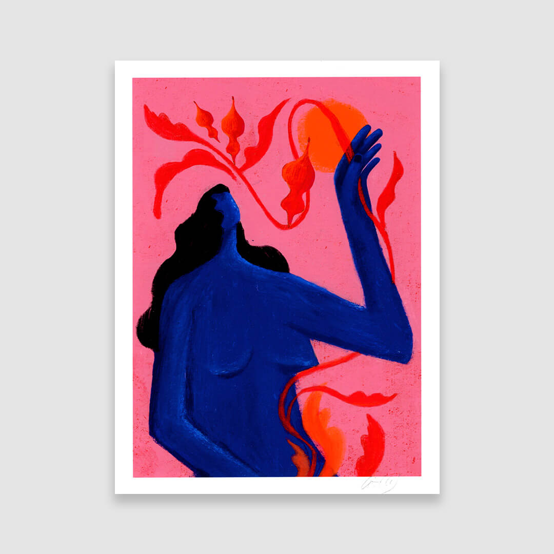 Never Stop Growing Giclée Poster