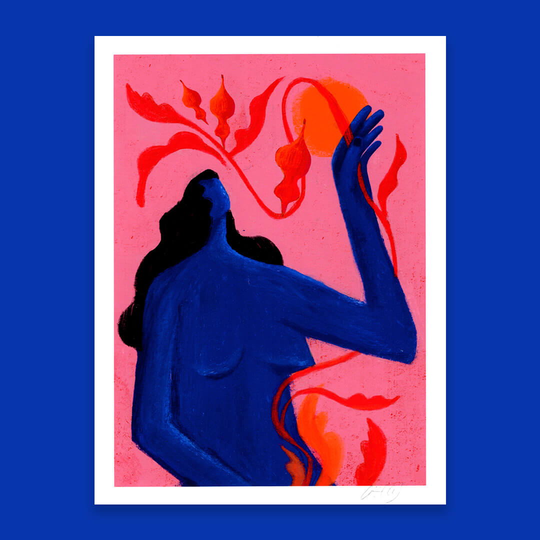 Never Stop Growing Giclée Poster
