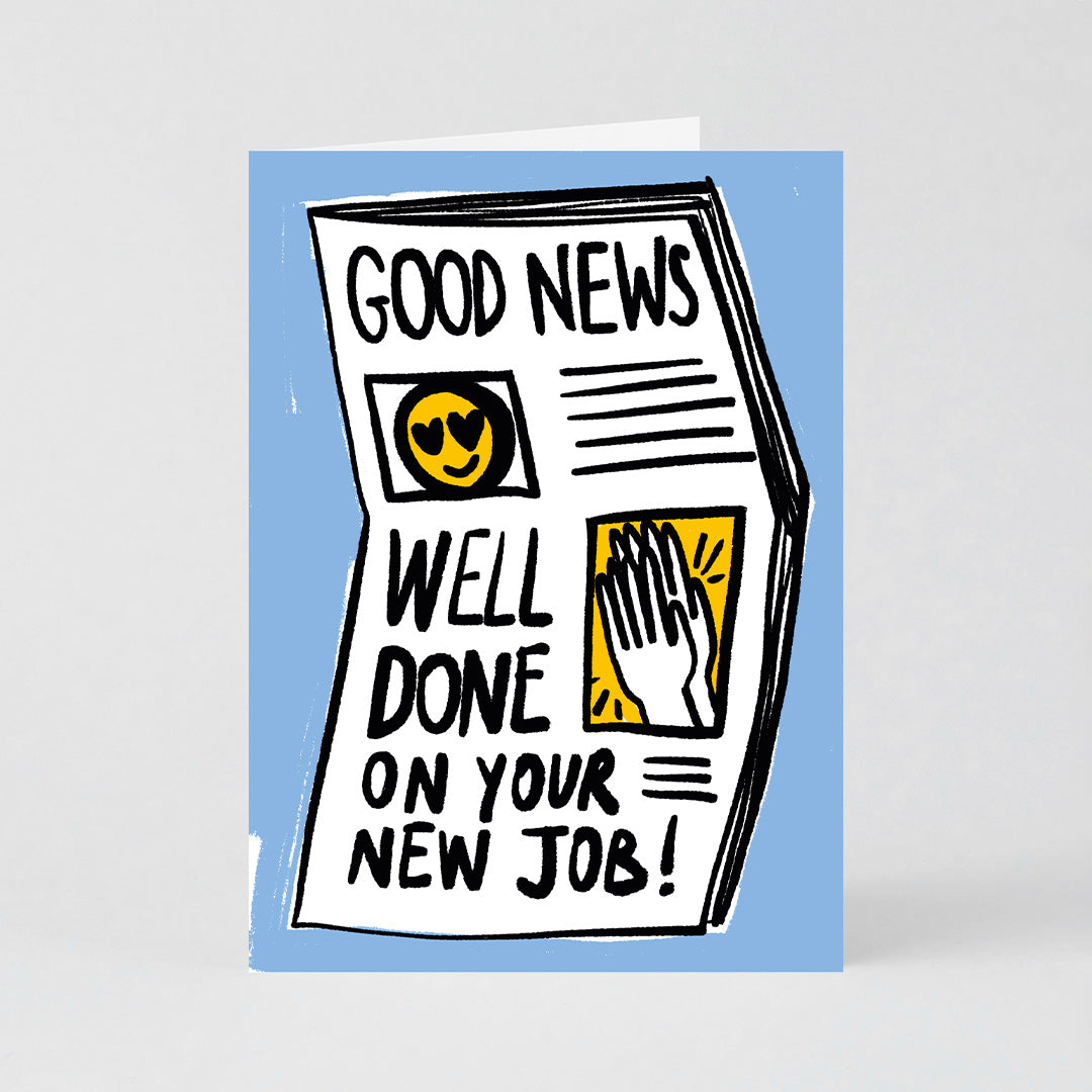 New Job News Card