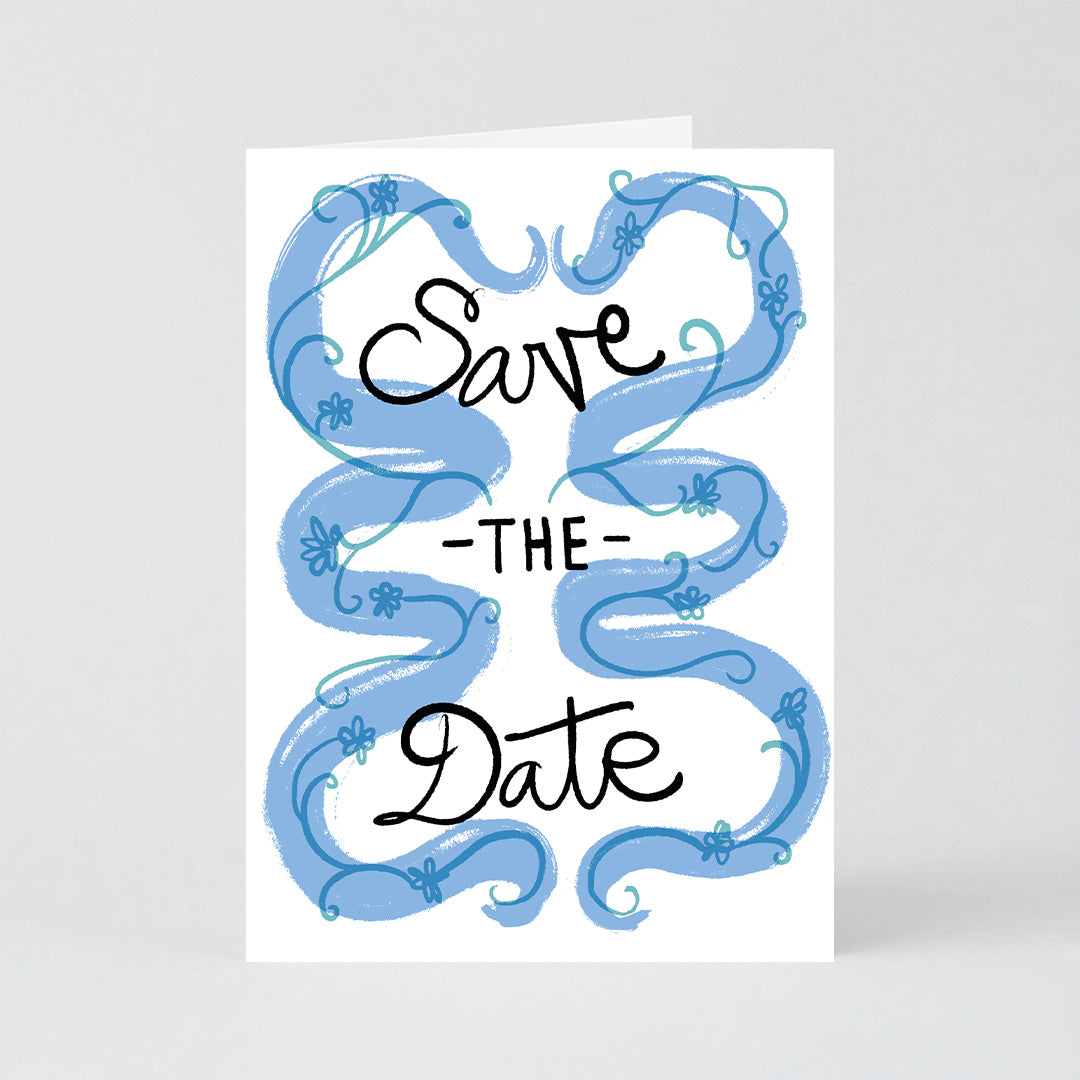 Save The Date Ribbon Card