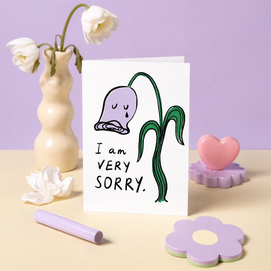 I Am Very Sorry Card