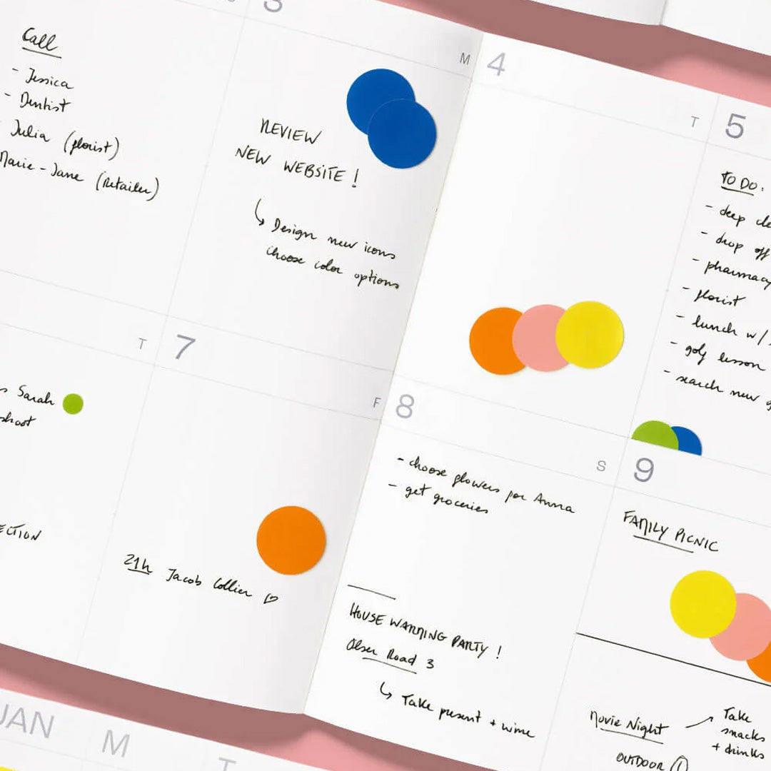 2027 Planner Frames Midnight Blue