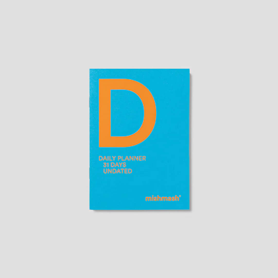 Daily Planner A6 Blue