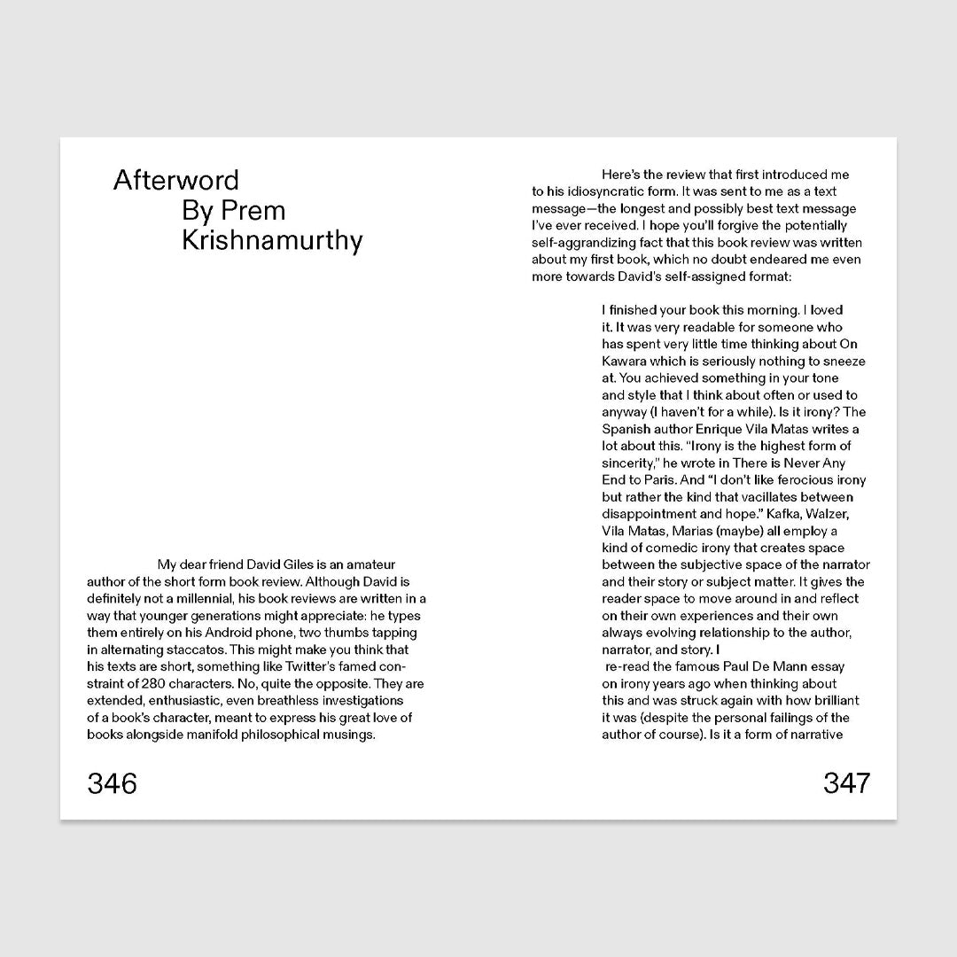 Notes on Book Design