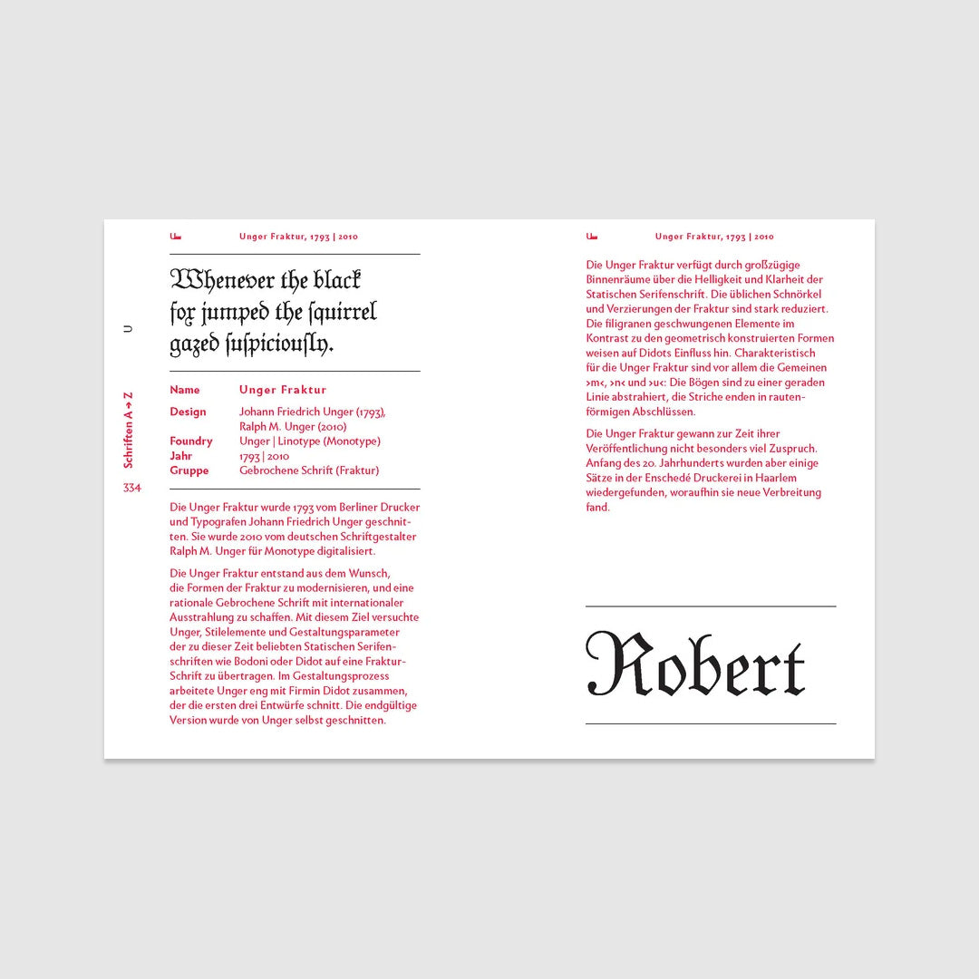 The Quick Classification Guide for Typography