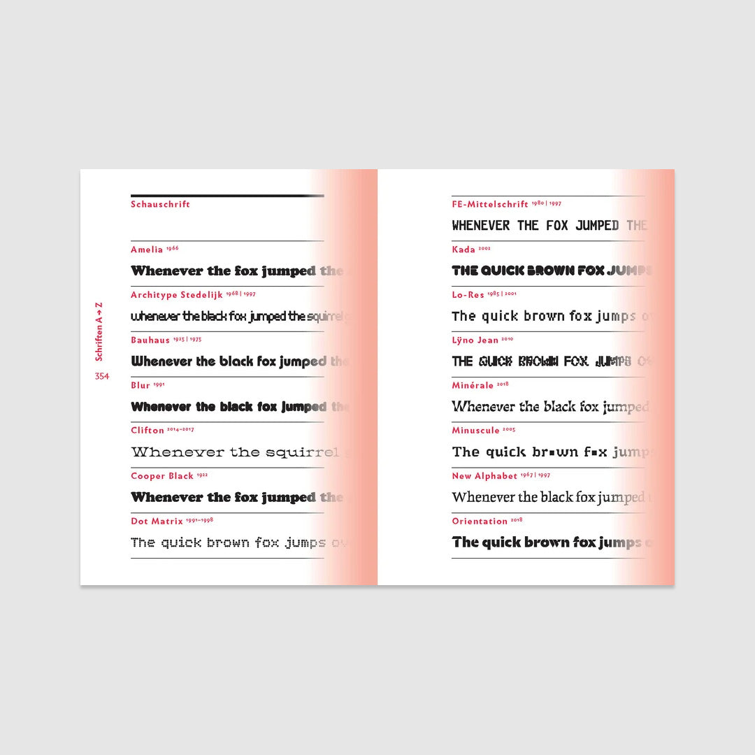 The Quick Classification Guide for Typography