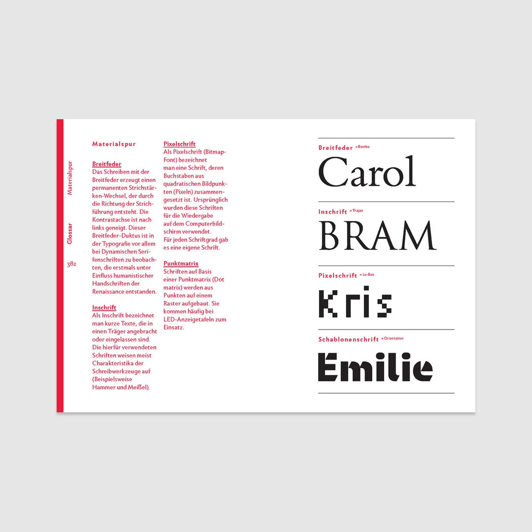The Quick Classification Guide for Typography