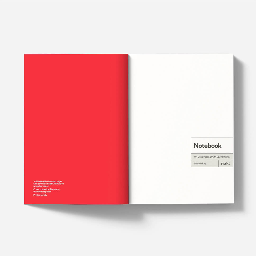 Espadrille A5 Lined Notebook