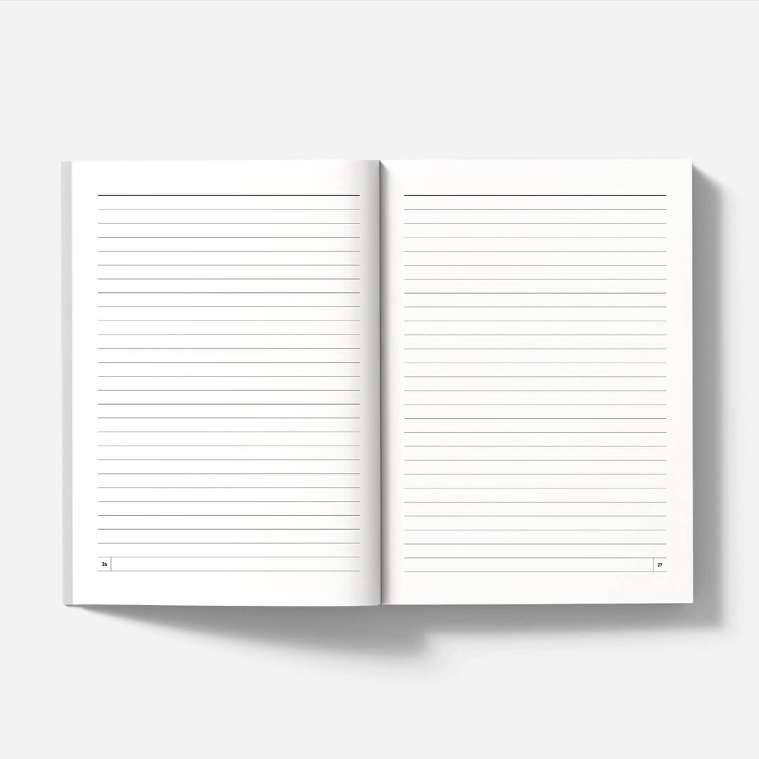 Klak Klak A5 Lined Notebook