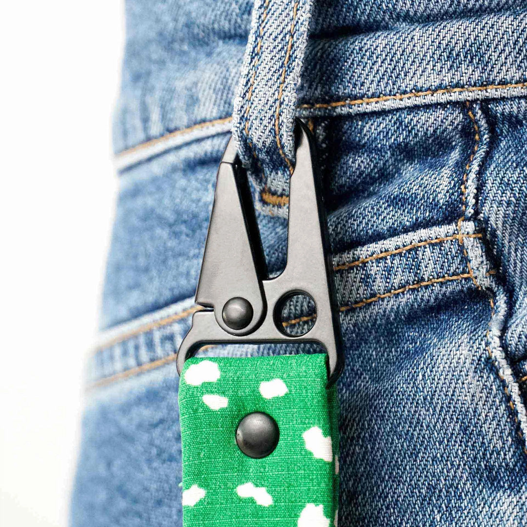 Green Sprinkle Keychain