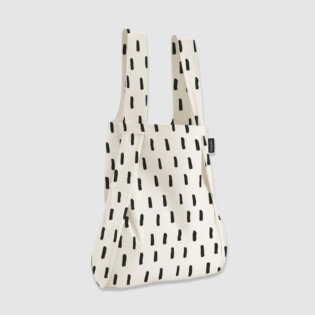 Notabag Original Black Brush Bag Backpack