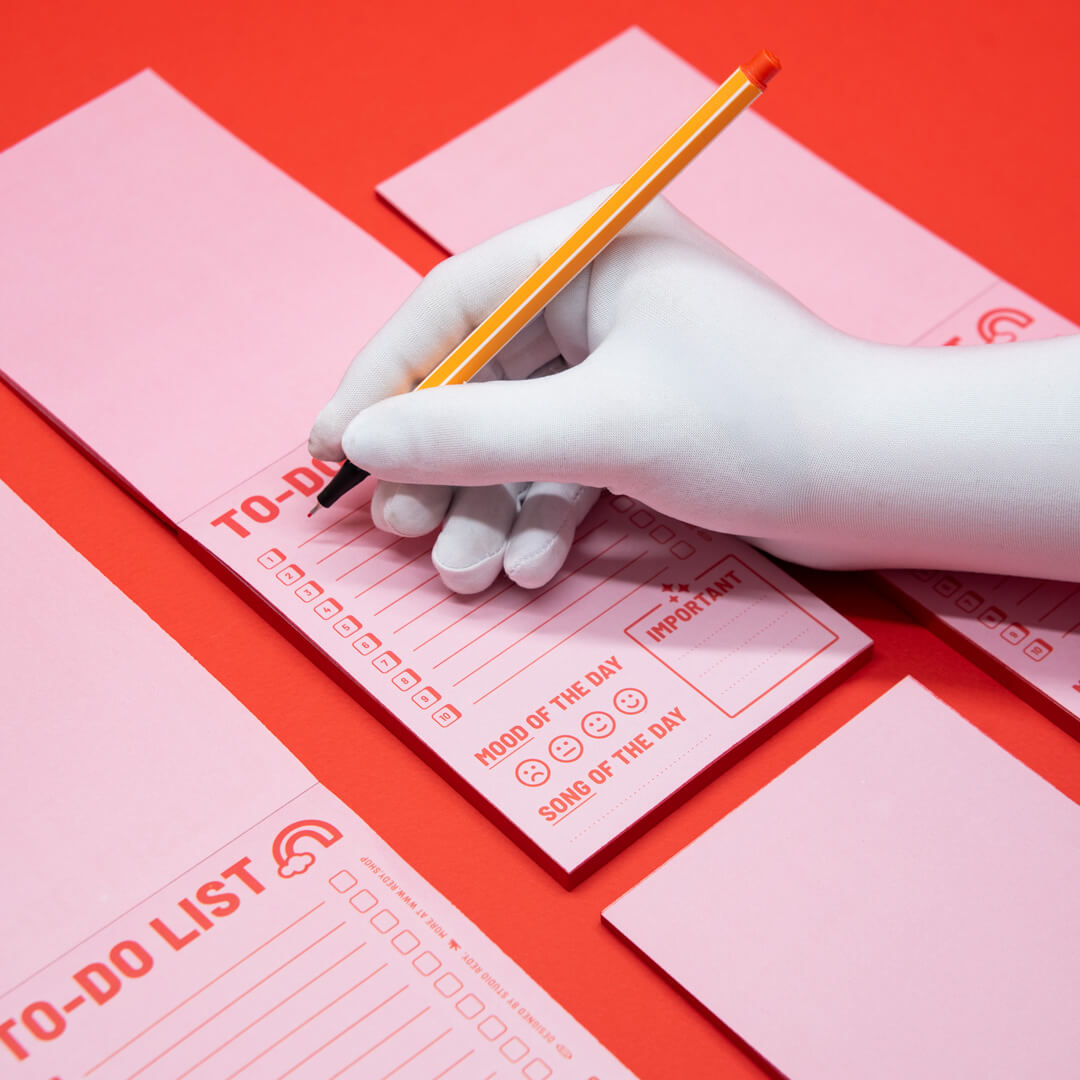Playground To-Do List – Pink Red