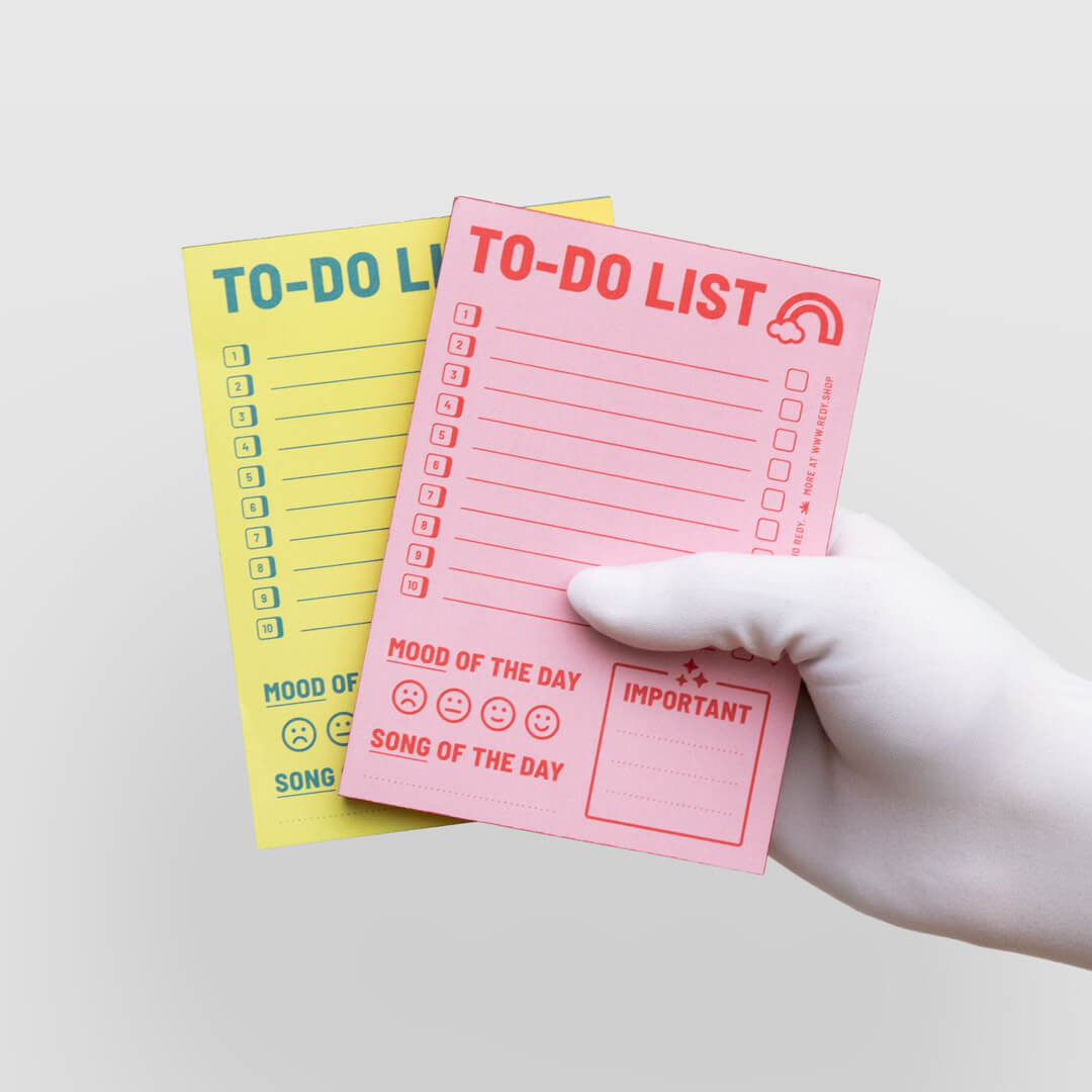 Playground To-Do List – Pink Red