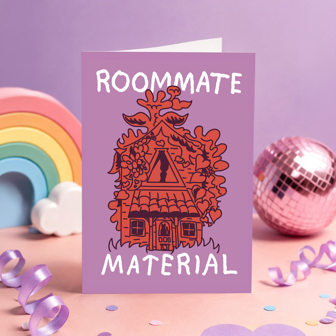 Roommate Material Card