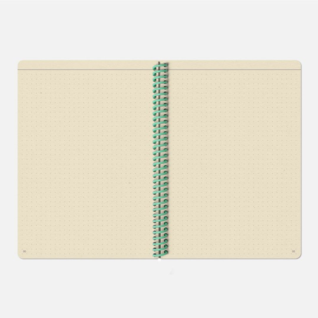 Coral Canvas A5 Notebook