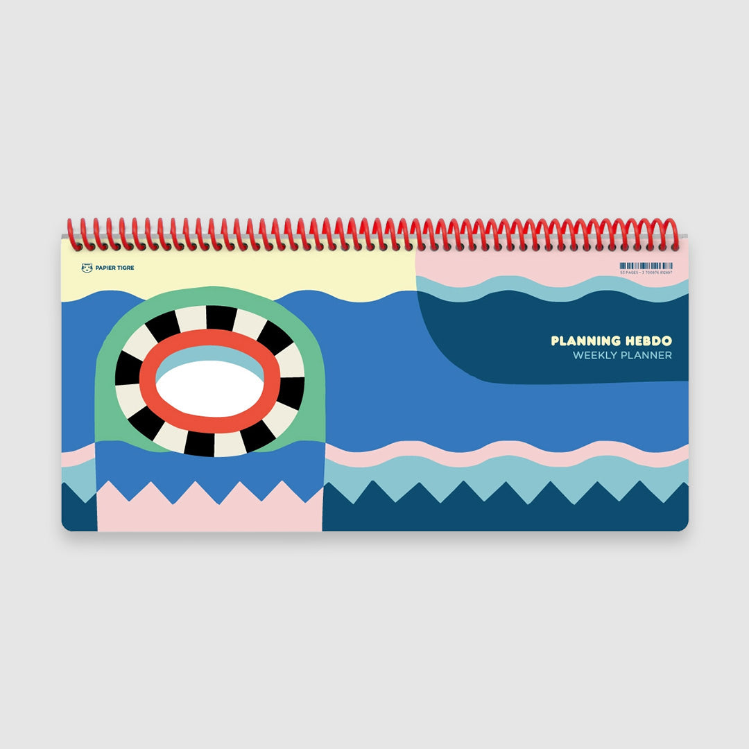 Pool Weekly Planner Bold
