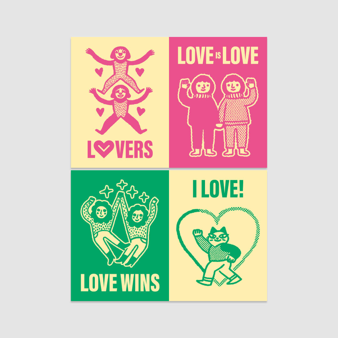 2026 Love More Wall Planner