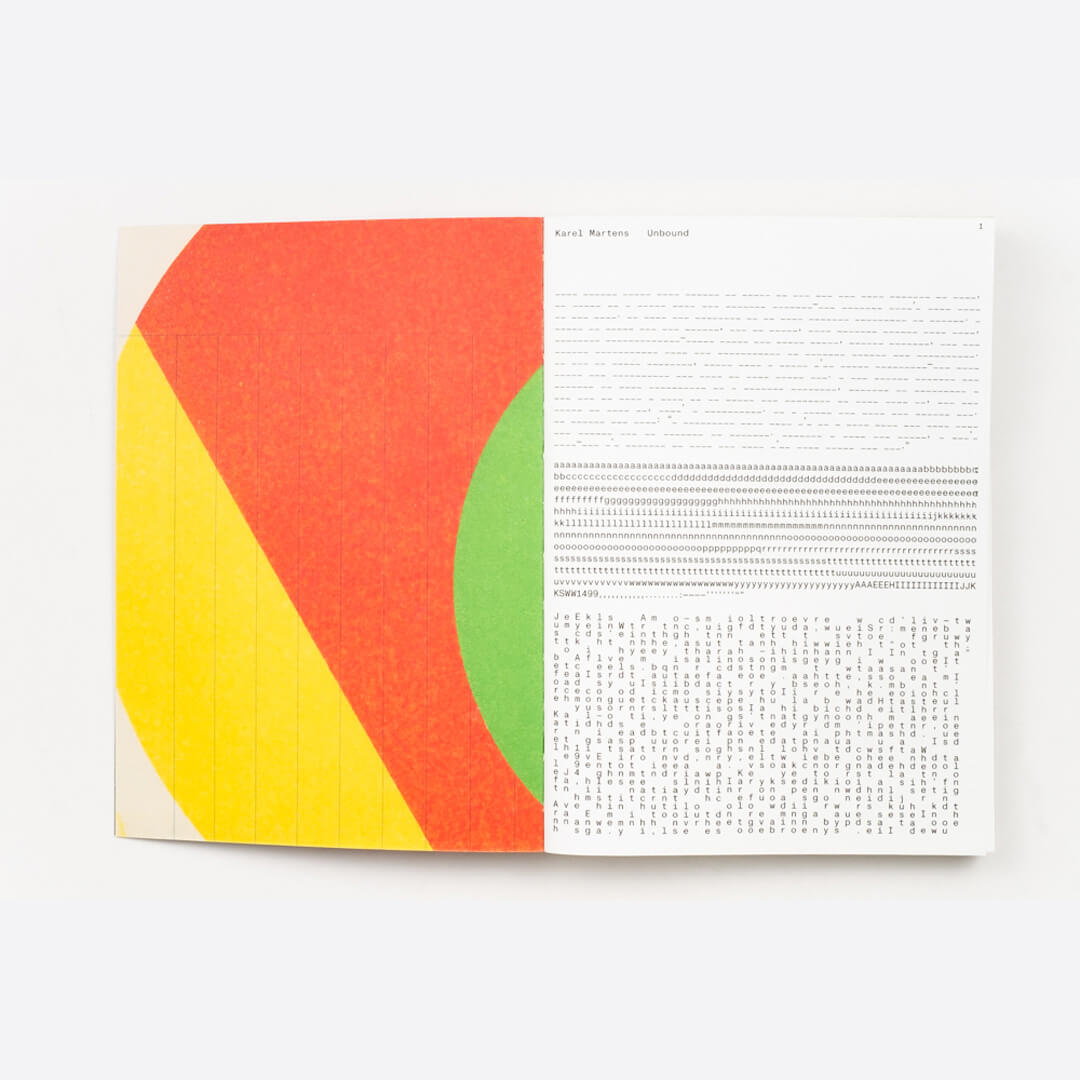 Karel Martens – Unbound