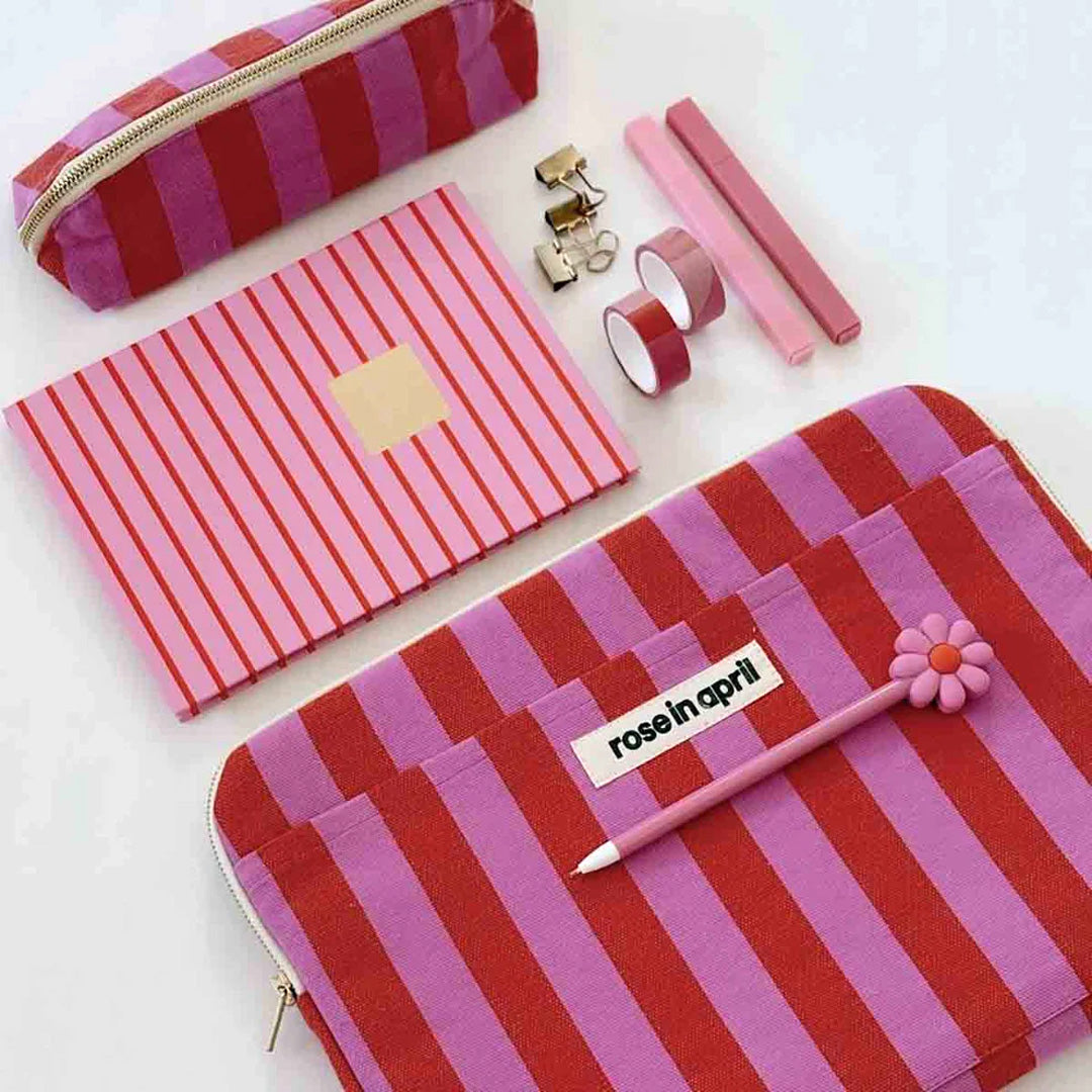 Octave Stripes Orchid / Tomato Laptop Sleeve 13/14′