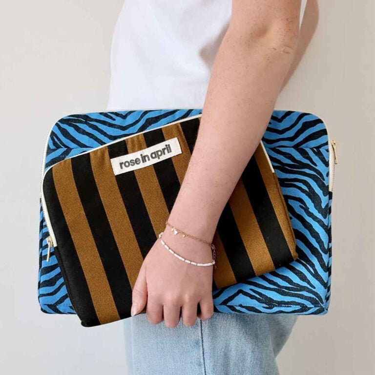 Octave Zebrou Greek Blue Laptop Sleeve 13/14′