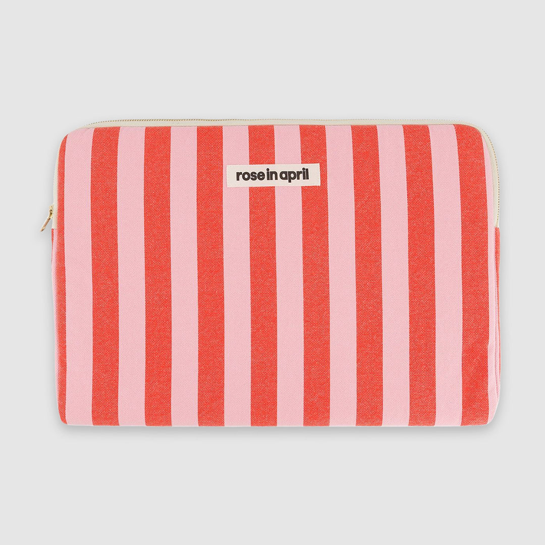 Maya Stripes Tomato/Candy Laptop Sleeve 15/16'
