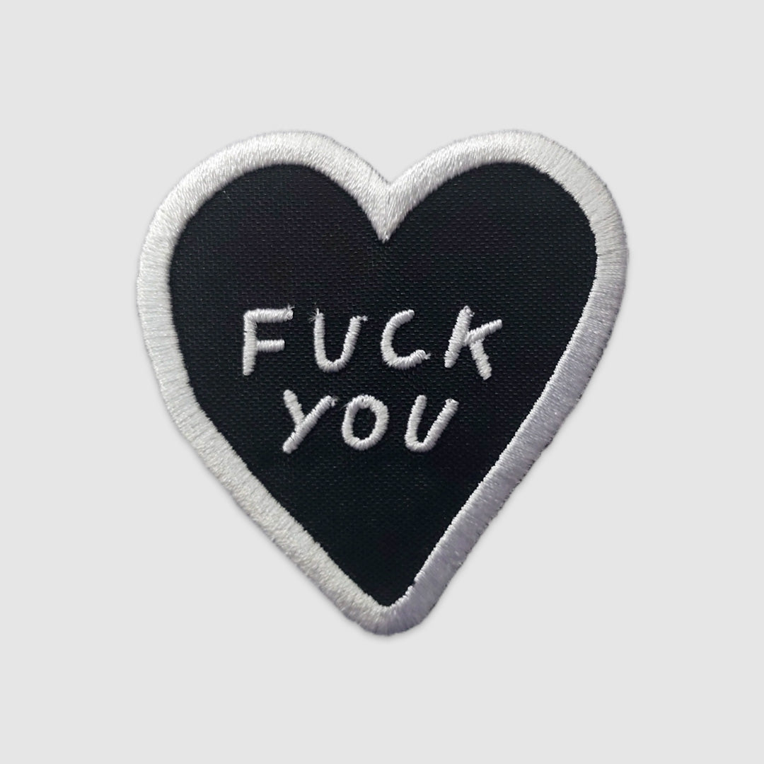 Fuck You Embroidery Patch