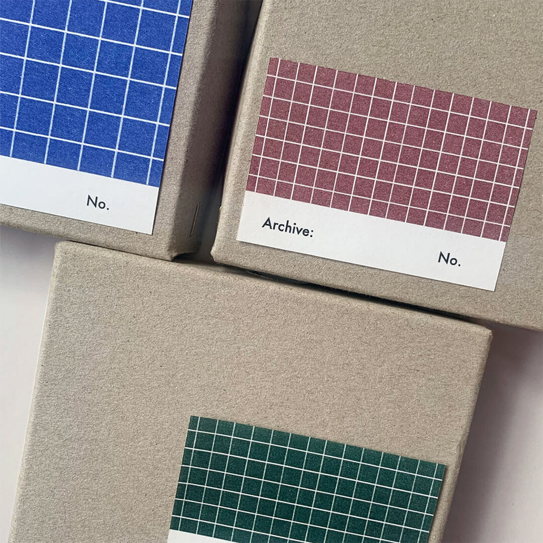 Archive Gummed Labels Yellow & Gold