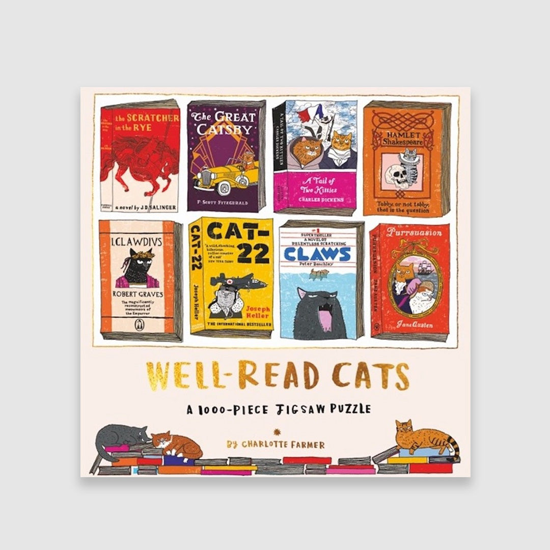Well-Read Cats Puzzle 1000 Pcs