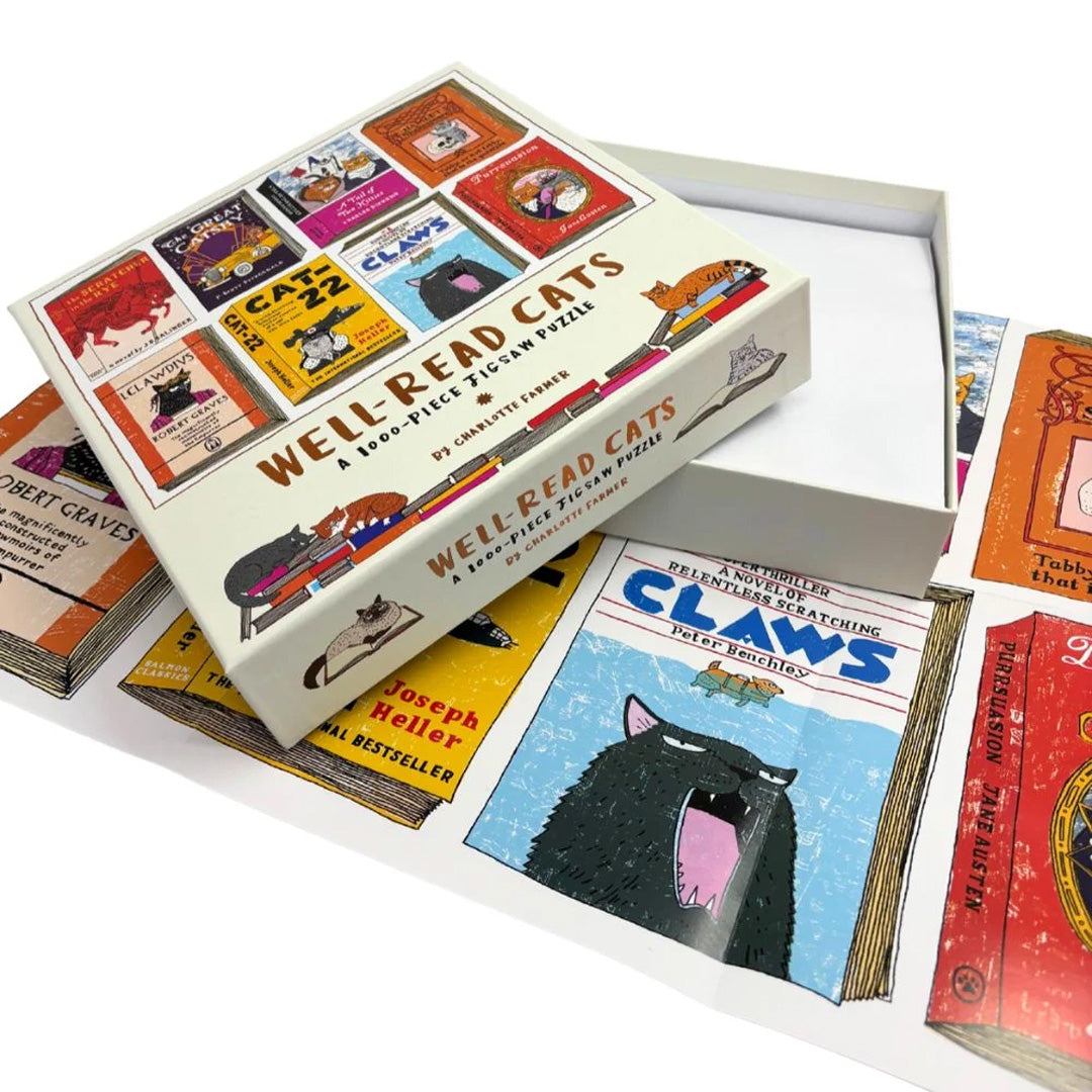Well-Read Cats Puzzle 1000 Pcs