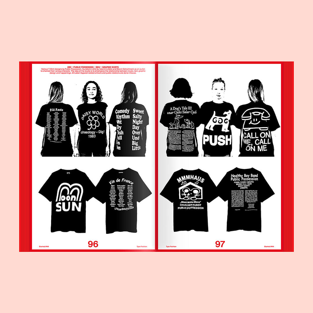 Slanted #44 – Type Fashion