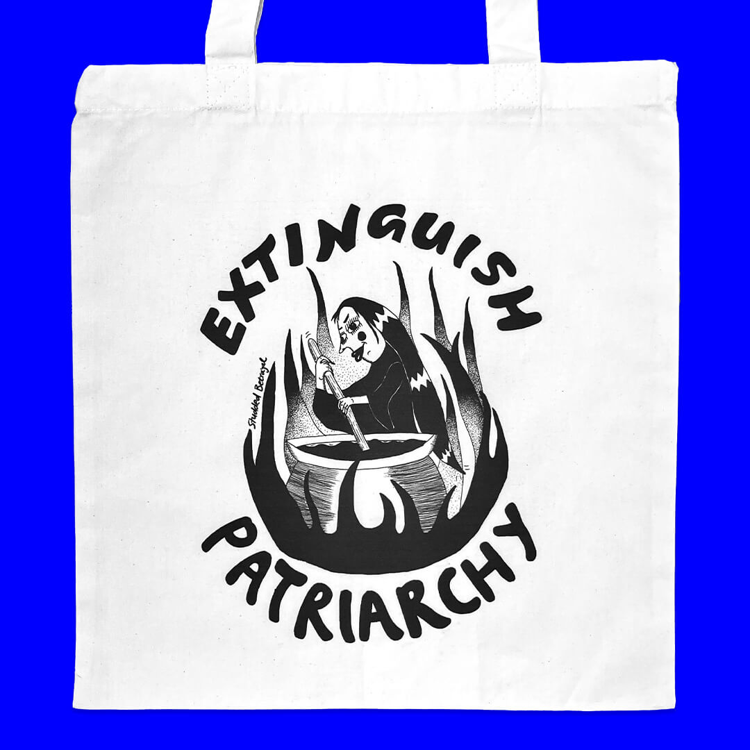 Extinguish Patriarchy Tote Bag