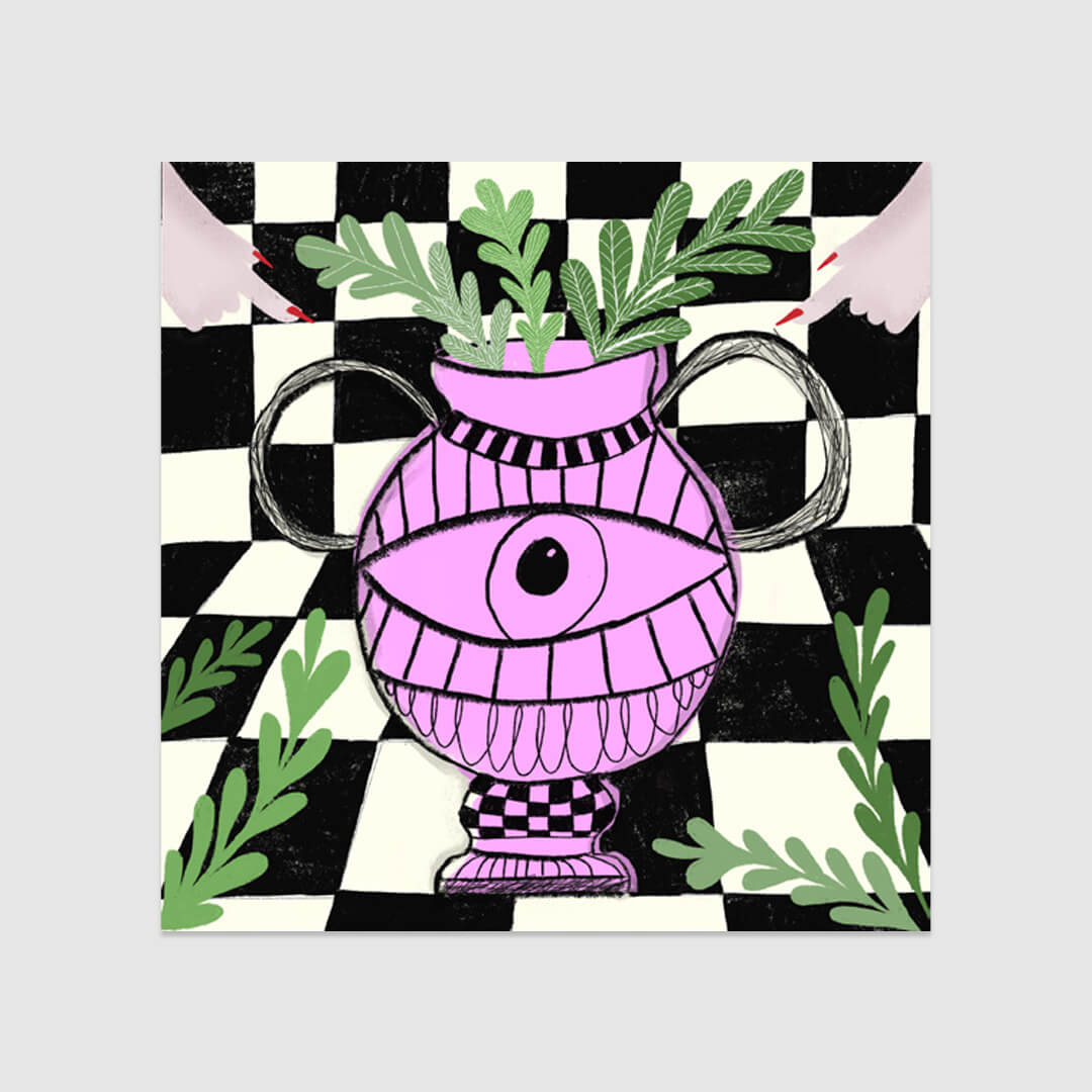 Greek Vase Poster