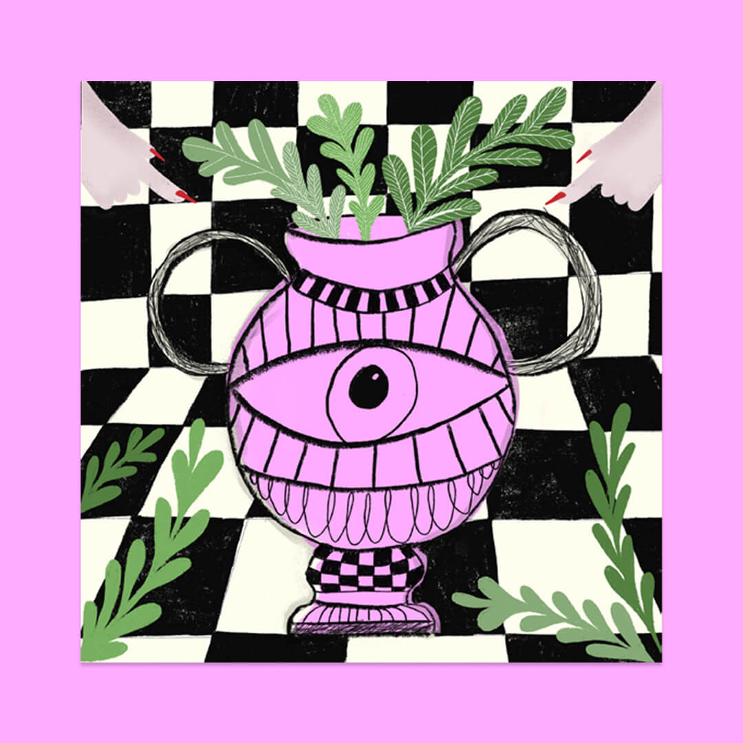 Greek Vase Poster