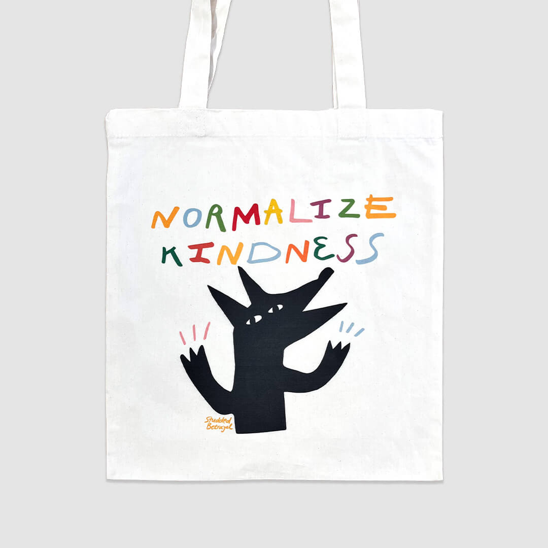 Normalize Kindness Tote Bag