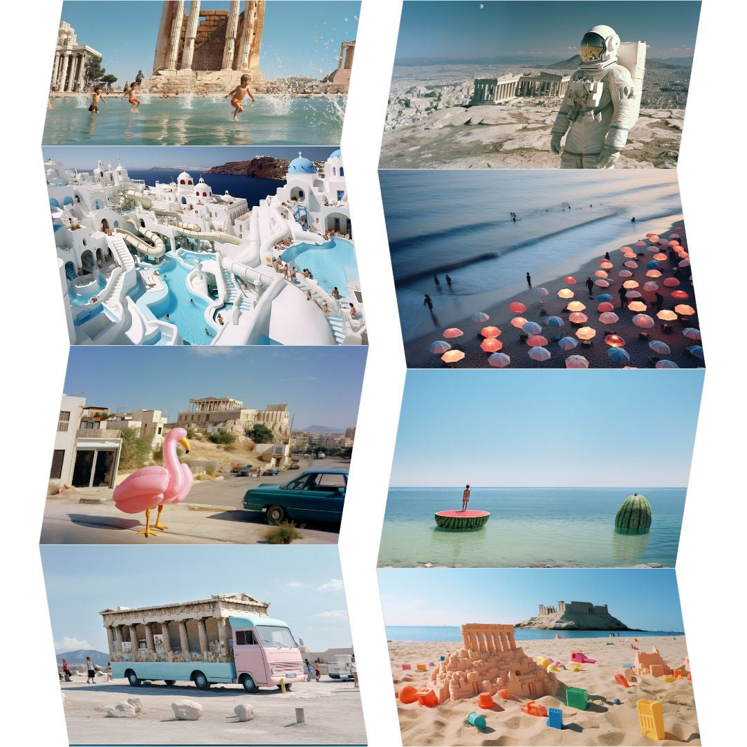 Greece Surreal A Ninefold