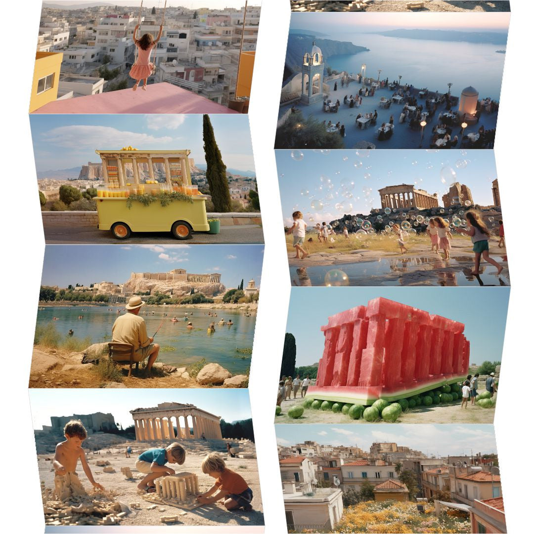 Greece Surreal B Ninefold