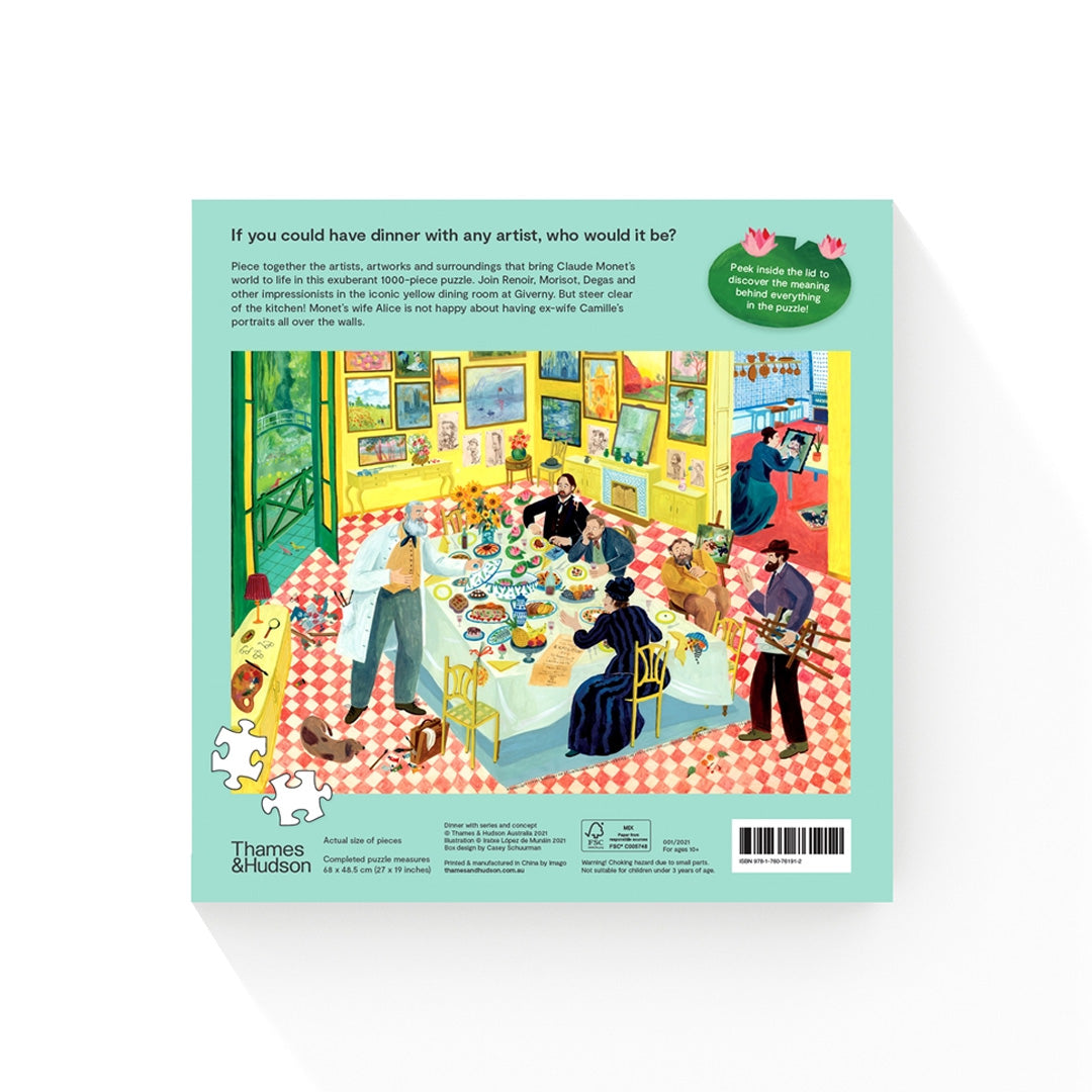 Dinner with Monet Puzzle 1000 Pcs