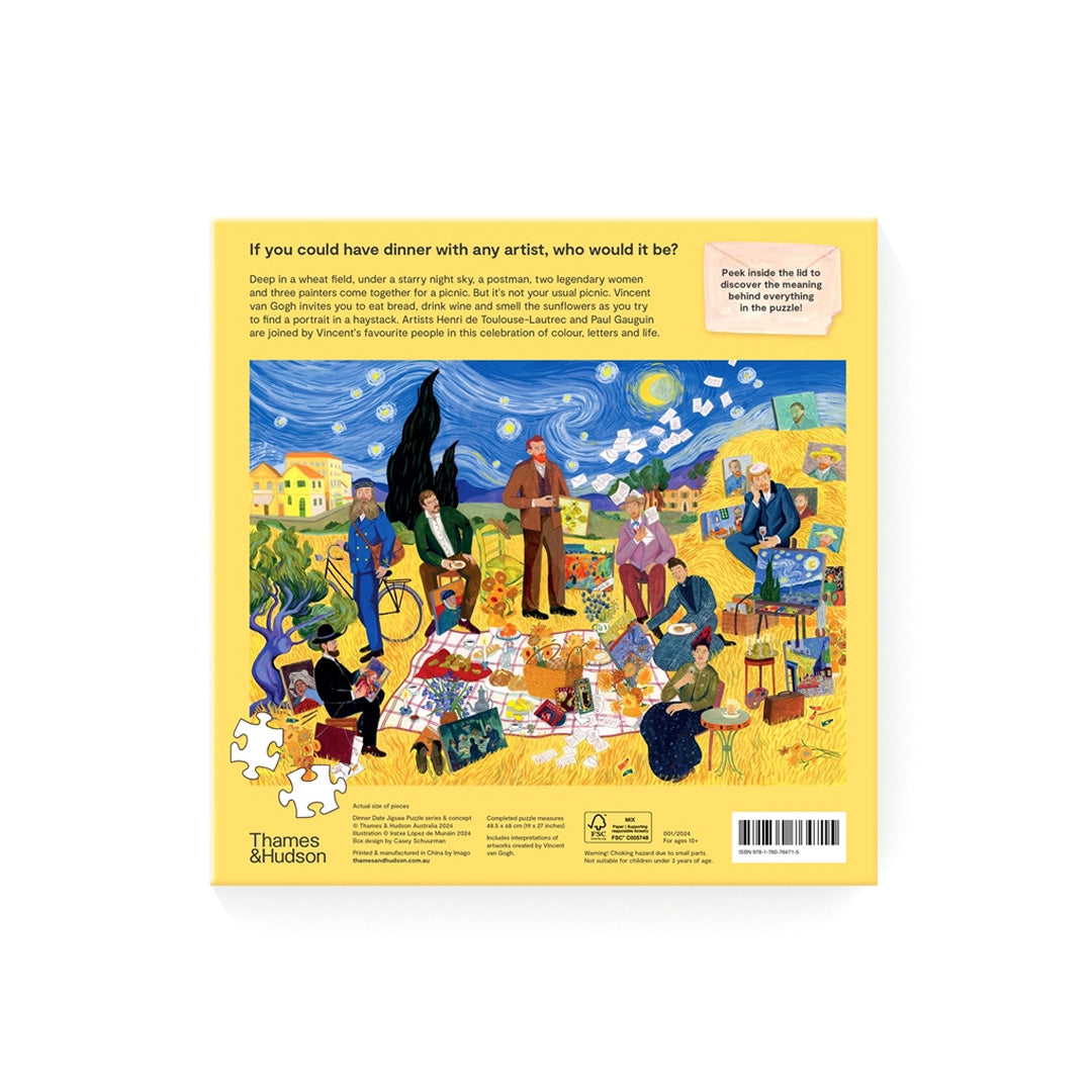 Dinner with Van Gogh Puzzle 1000 Pcs