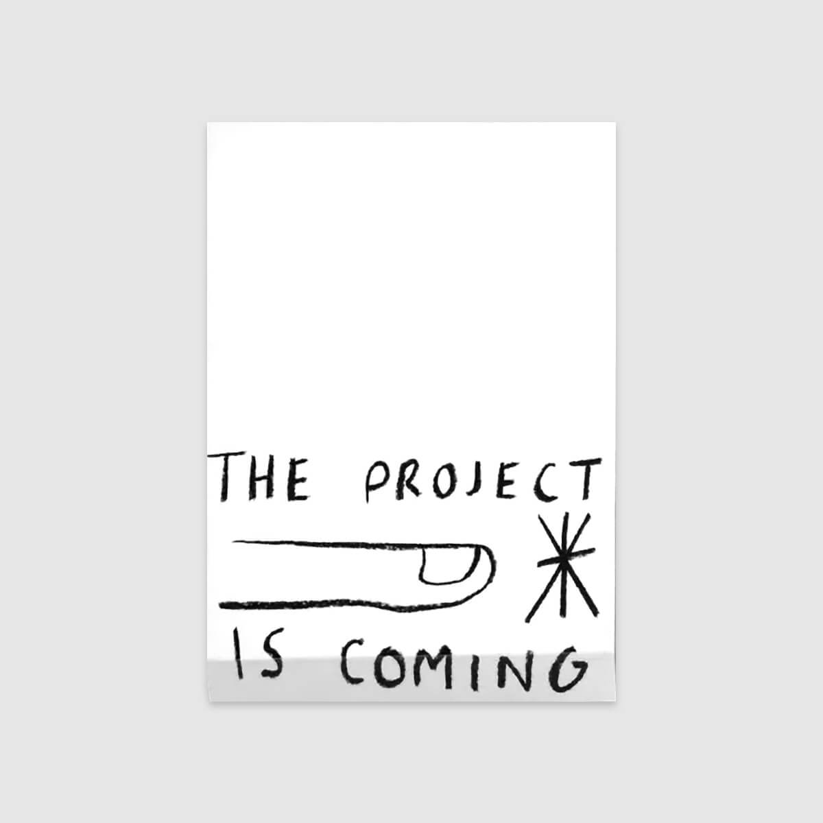The Project Is Coming Notepad