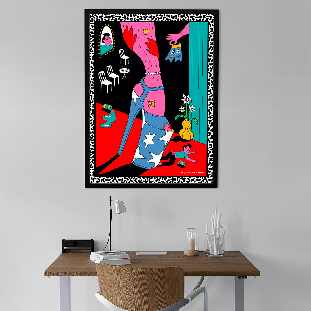 Don’t Mess with Heels Poster