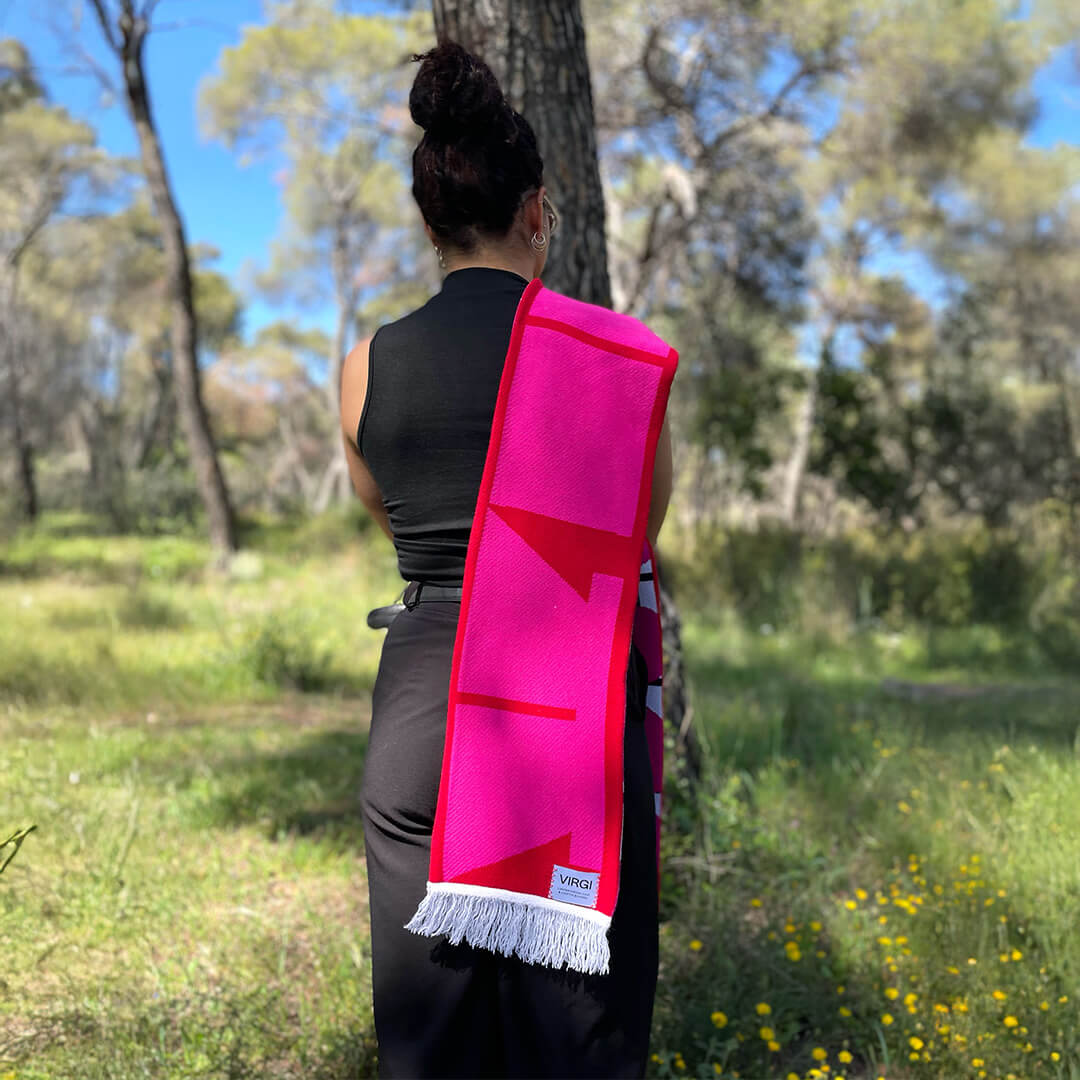 Virgi Pink Scarf
