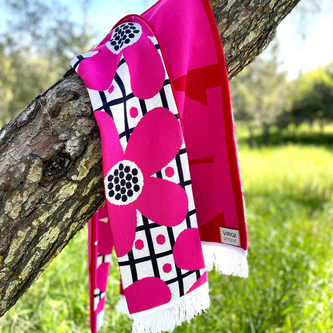 Virgi Pink Scarf
