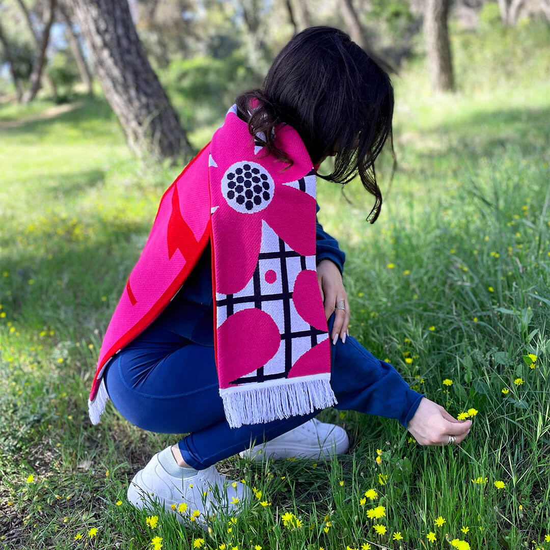 Virgi Pink Scarf
