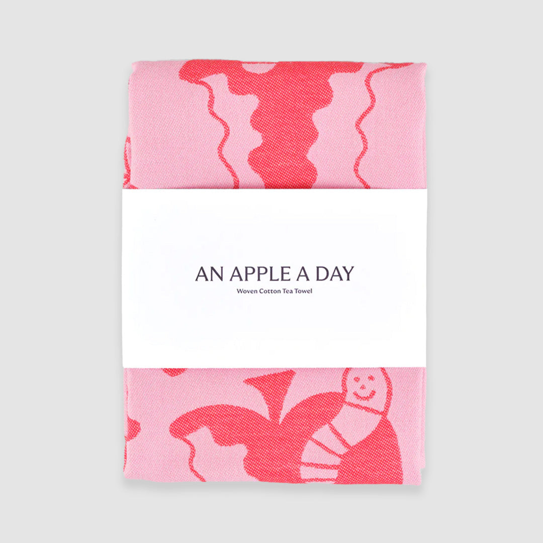 An Apple A Day Cotton Towel