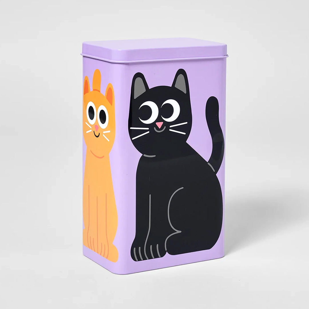 Cat Coffee Storage Tin