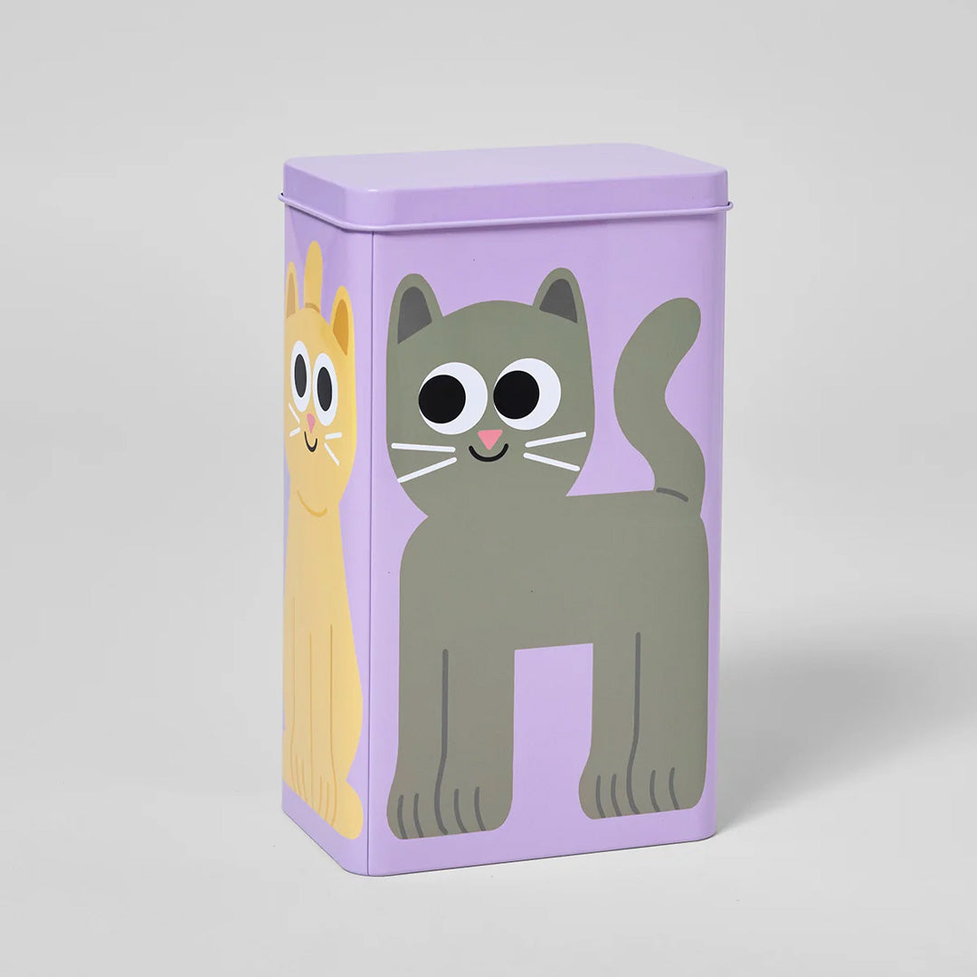 Cat Coffee Storage Tin