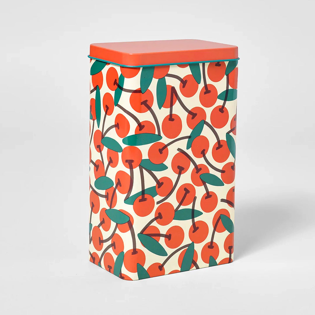 Cherries Coffee Storage Tin