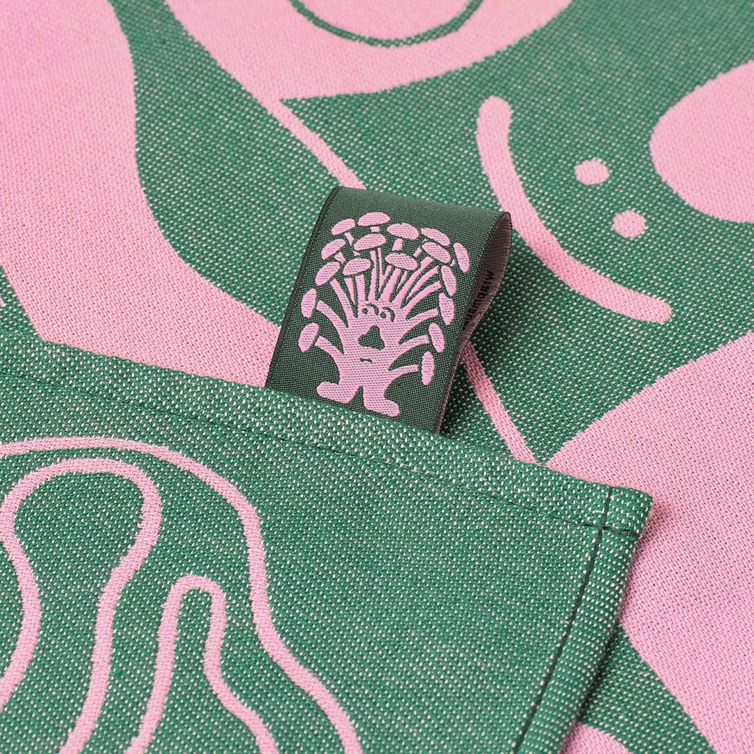 Mushrooms Cotton Towel